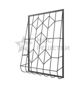 Решетка на окно сварная дутая 2-50